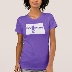 T-shirts Wyoming Maison Loin de l'État