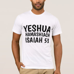 T-shirts YESHUA JESUS MESSIAH, T-shirts messianiqu