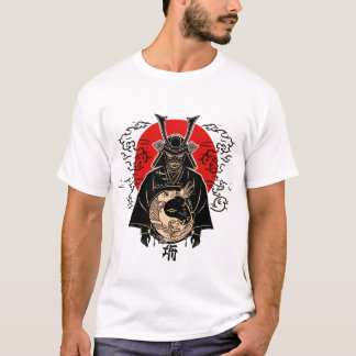 T-ShirtSamurai und Aufgehende Sonne – Japanische K T-Shirt
