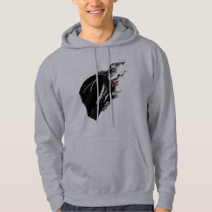 T-ShirtSchwarzer Smoke Racing Helm – Minimal Speed Hoodie