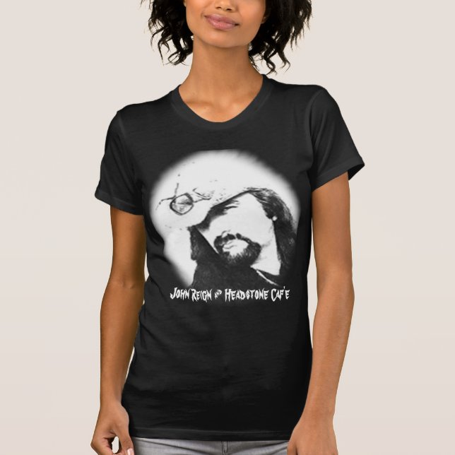 T-shirtzazzle, John-Herrschaft u. Grundstein Caf'e T-Shirt (Vorderseite)