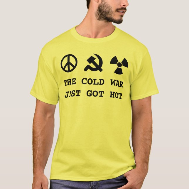 T-Stück B des kalten Krieges T-Shirt (Vorderseite)
