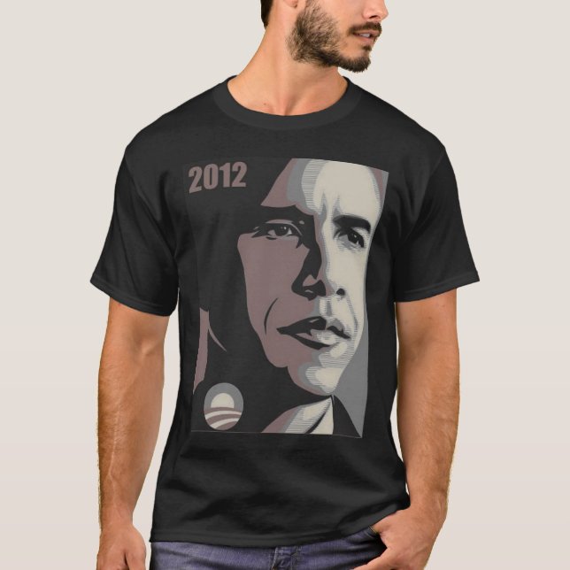 T-Stück Obama 2012 T-Shirt (Vorderseite)