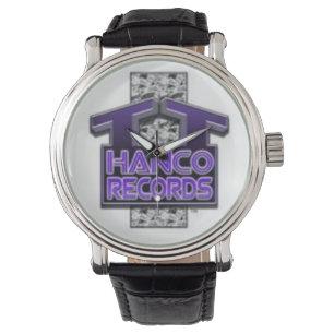 T.T. Hanco Plattenen-Designer-Uhr Armbanduhr