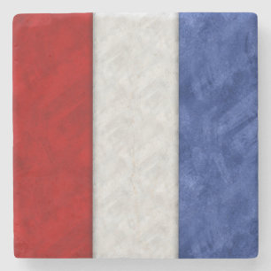 T Tango Wasserfarbe Wasserzeichen Seeflagge Steinuntersetzer