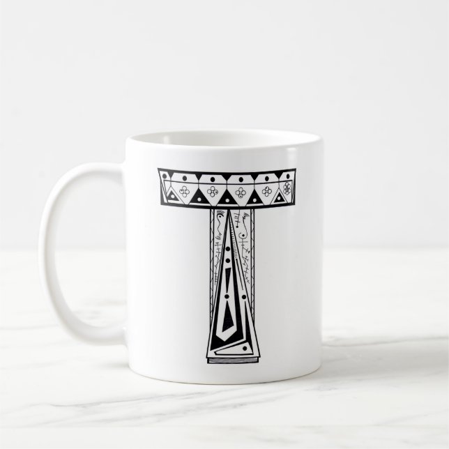 "T"-Tasse Kaffeetasse (Links)