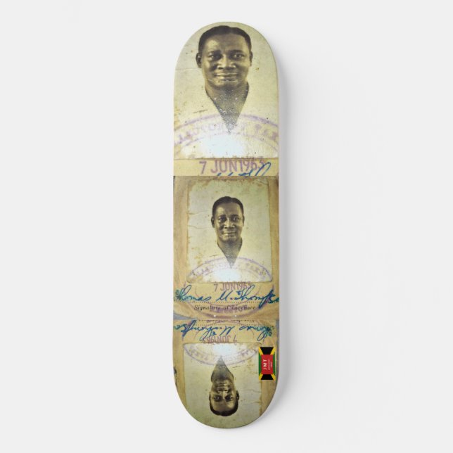 T U THOMPSON  ARCHITECT 8 1/4" Skateboard Deck (Vorderseite)
