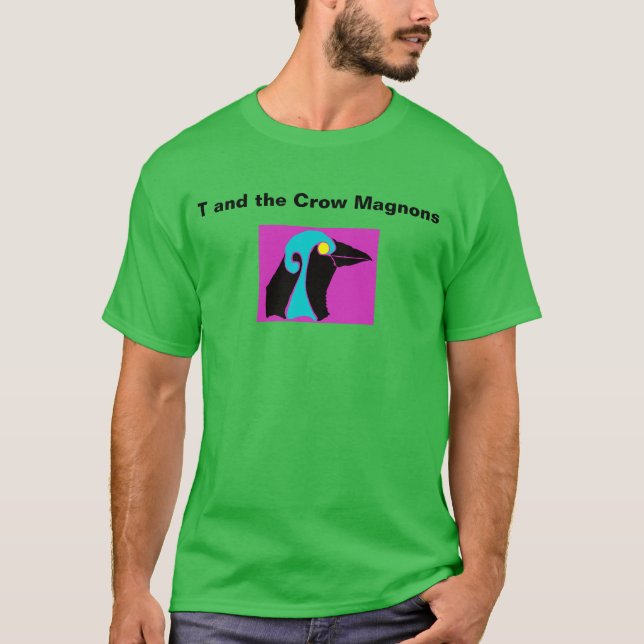 T und The Crow Magnons - T-Shirt der Männer (Vorderseite)