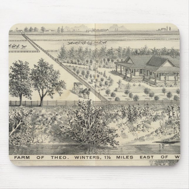 T Winterfarm Mousepad (Vorne)