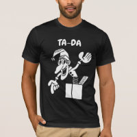 TA-DA Schachtel-T-Shirt mit Clown