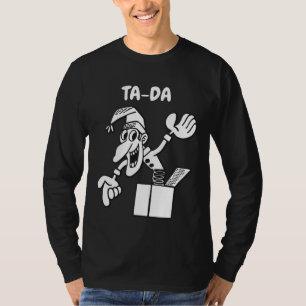 TA-DA Schachtel-T-Shirt mit Clown T-Shirt