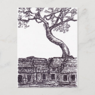 Ta Prohm, Siem Reap Postkarte