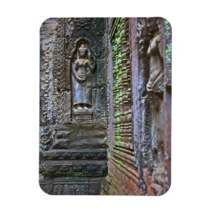 Ta Prohm Tempel, Siem Reap Provinz, Kambodscha 2 Magnet