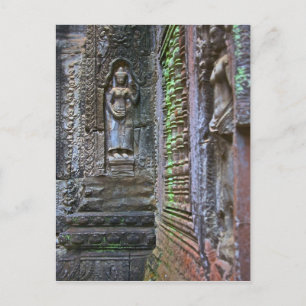 Ta Prohm Temple, Provinz Siem Reap, Kambodscha 2 Postkarte