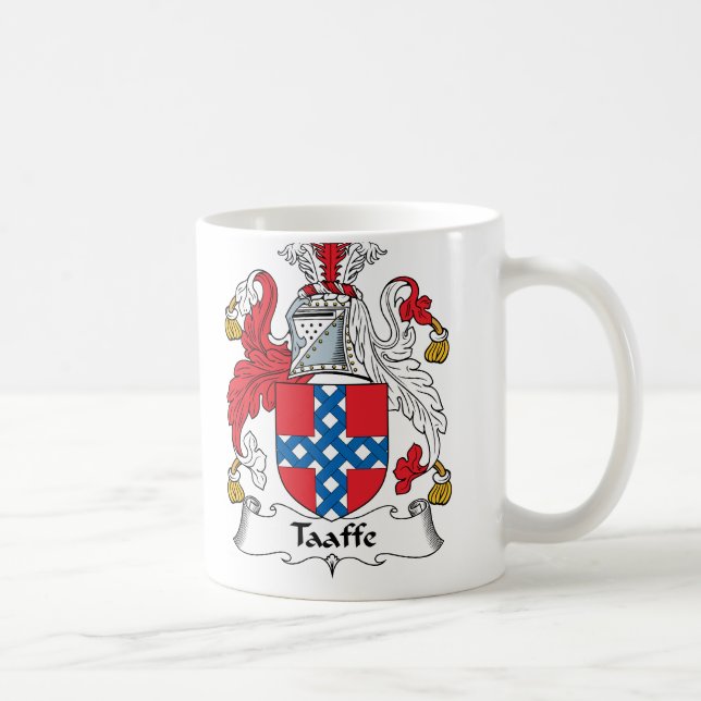 Taaffe Familienwappen Kaffeetasse (Rechts)
