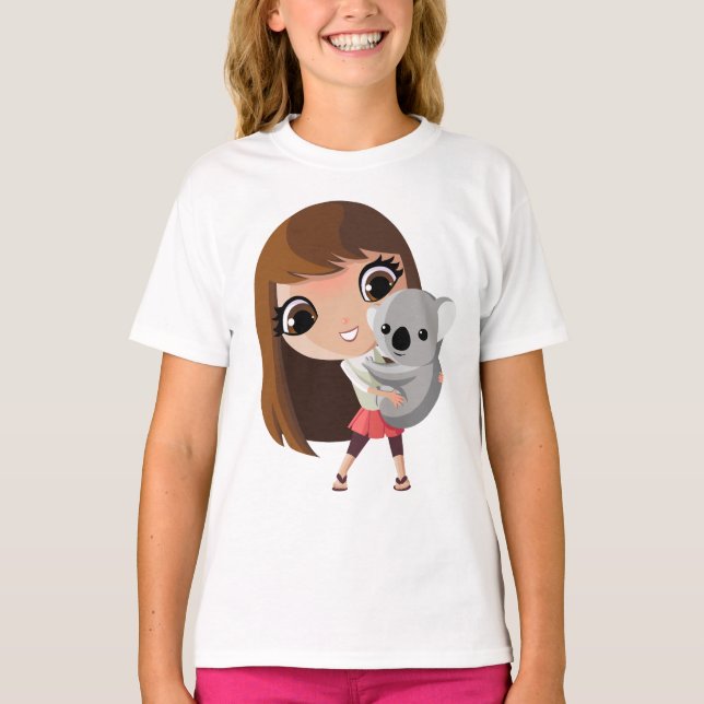 Taara und Pudding der Koala T-Shirt (Vorderseite)