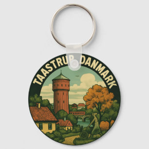 Taastrup Dänemark Turm Schlüsselanhänger