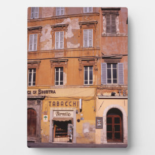 Tabakladen Perugia Plakat Fotoplatte