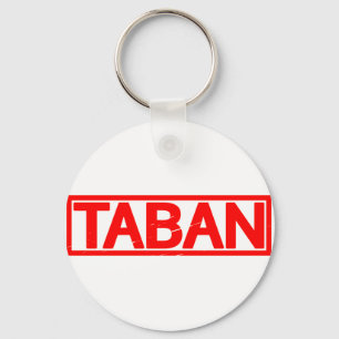 Taban-Briefmarke Schlüsselanhänger