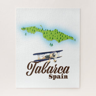 Tabarca Spanien Schöne Karte