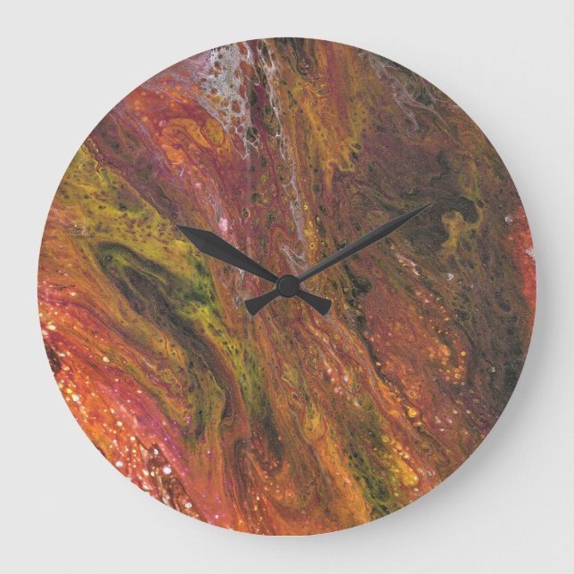 Tabarin 1 Abstrakte Uhr (Vorderseite)