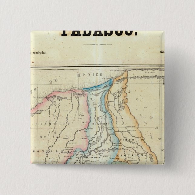 Tabasco, Mexiko Button (Vorderseite)