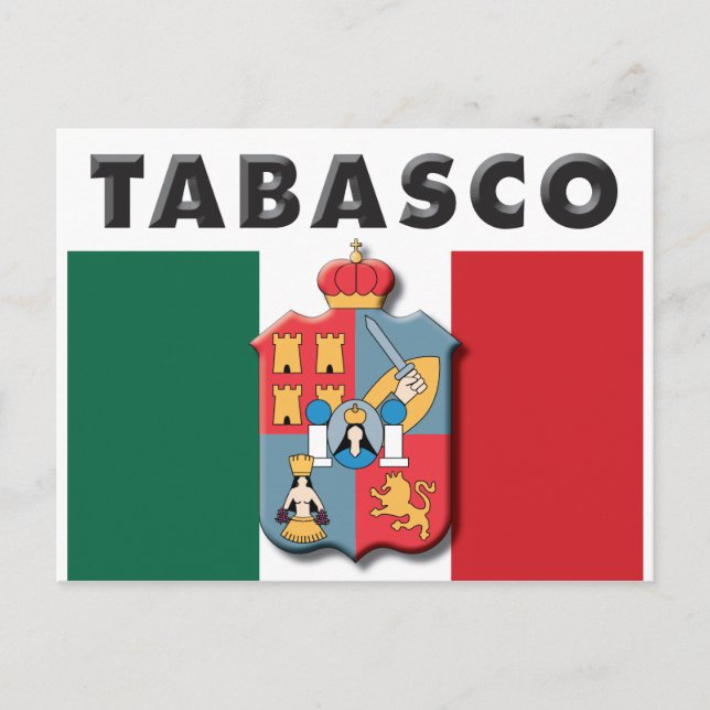 Tabasco Postkarte (Vorderseite)