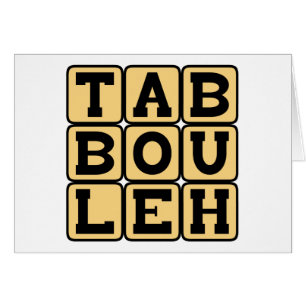Tabbouleh, libanesisches vegetarisches Gericht