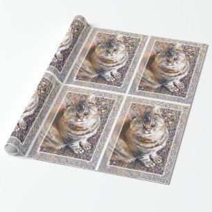 TABBY CAT GESCHENKPAPIER