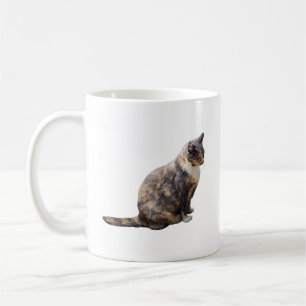 Tabby Cat in Brauntönen Kaffeetasse