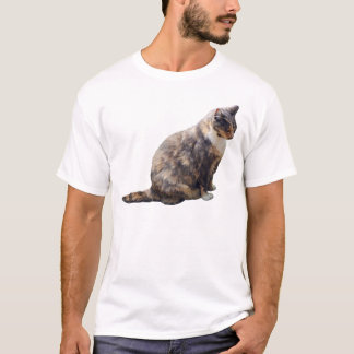 Tabby Cat in Brauntönen T-Shirt