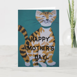 Tabby Cat Karte