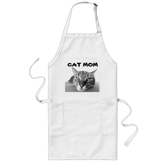 Tabby CAT MAMA Schürze (Vorne)