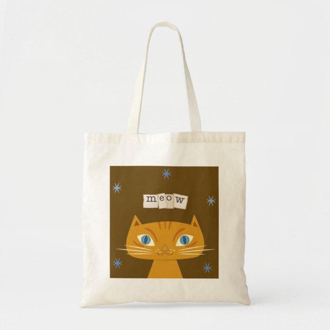 Tabby Cat Tote Bag Tragetasche (Vorne)