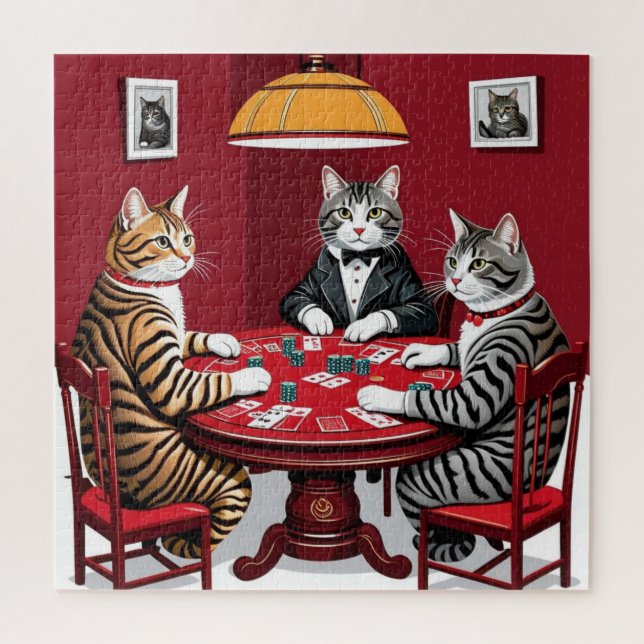 Tabby Cats Poker spielen (Vertikal)
