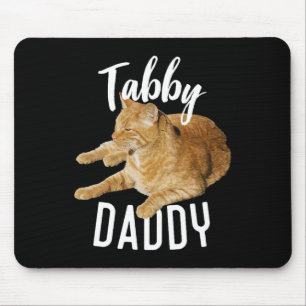 Tabby Daddy Organe Cat Cat Lovers Mousepad