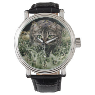 Tabby der Hauskatze Armbanduhr