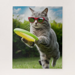 Tabby Disk Golf Puzzle