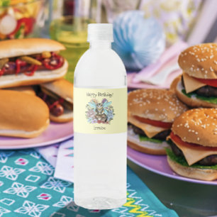 Tabby Fairy cat Mushroom Floral