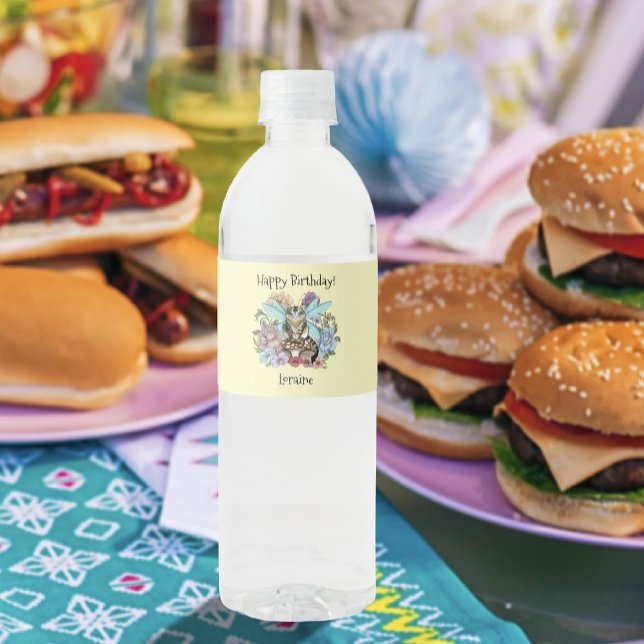 Tabby Fairy cat Mushroom Floral (Von Creator hochgeladen)