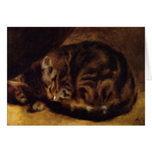 Tabby-Katze durch Renoir