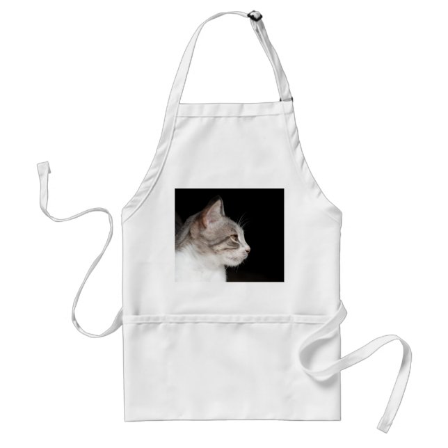 Tabby-Katze Schürze (Vorne)