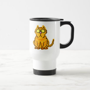Tabby-Katzen-Reise-Tasse Reisebecher