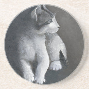 Tabby Kitten Getränkeuntersetzer