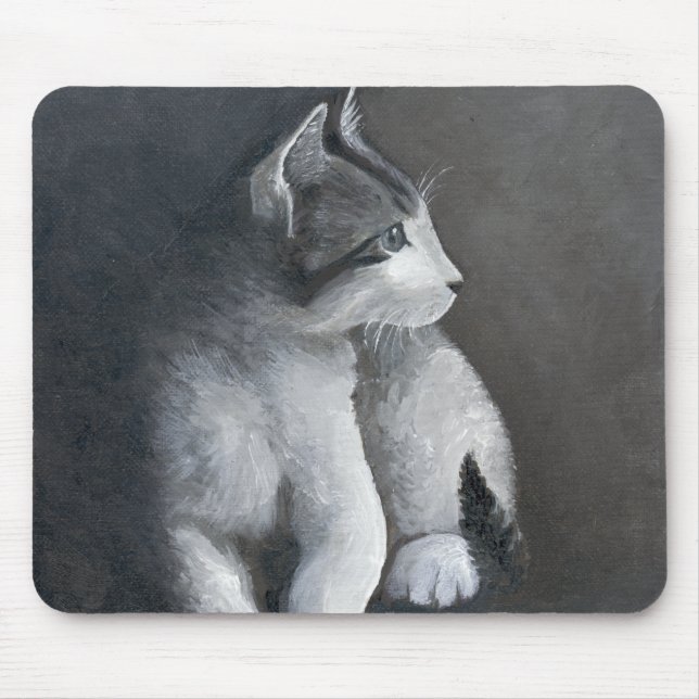 Tabby Kitten Mousepad (Vorne)