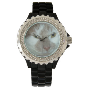 Tabby Kitty Cat Armbanduhr
