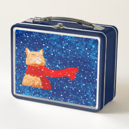 Tabby Lieben Snow Metall Brotdose