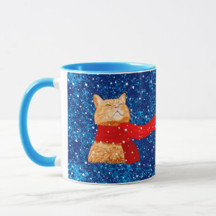 Tabby Lieben Snow Tasse