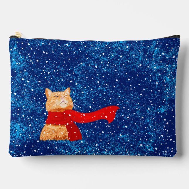Tabby Lieben Snow Zubehörtasche (Vorderseite)