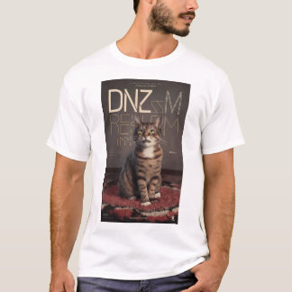 "Tabby Treasure: Custom Pet Portrait in Oil" T-Shirt